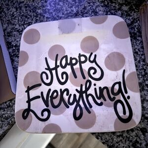 Happy Everything plate